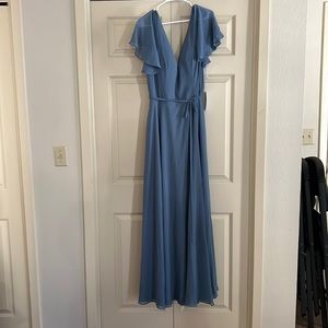 Dusty Blue formal dress